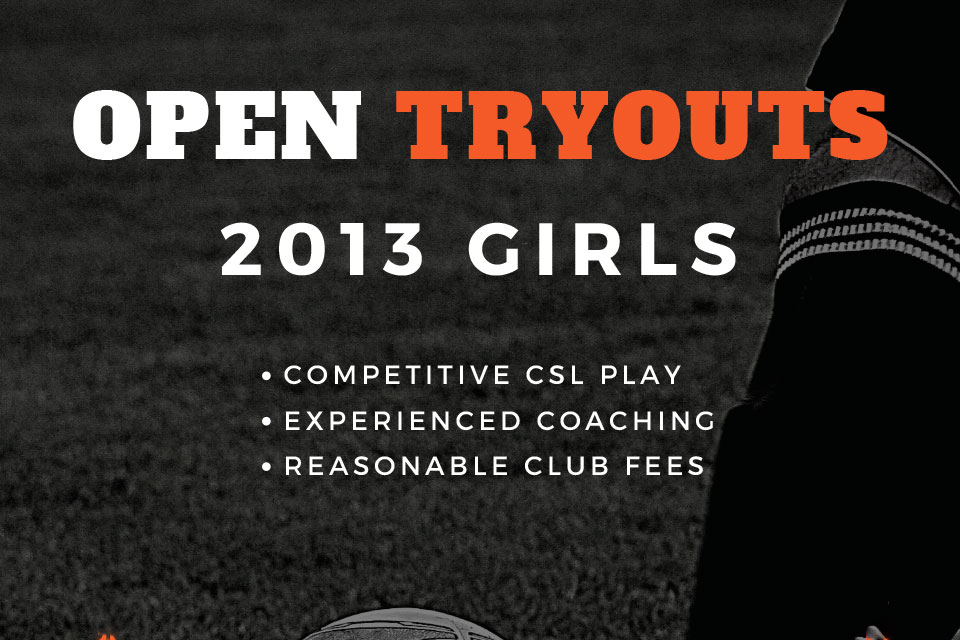 Orange County Youth Soccer Team Tryouts G13 Tryouts Orange County